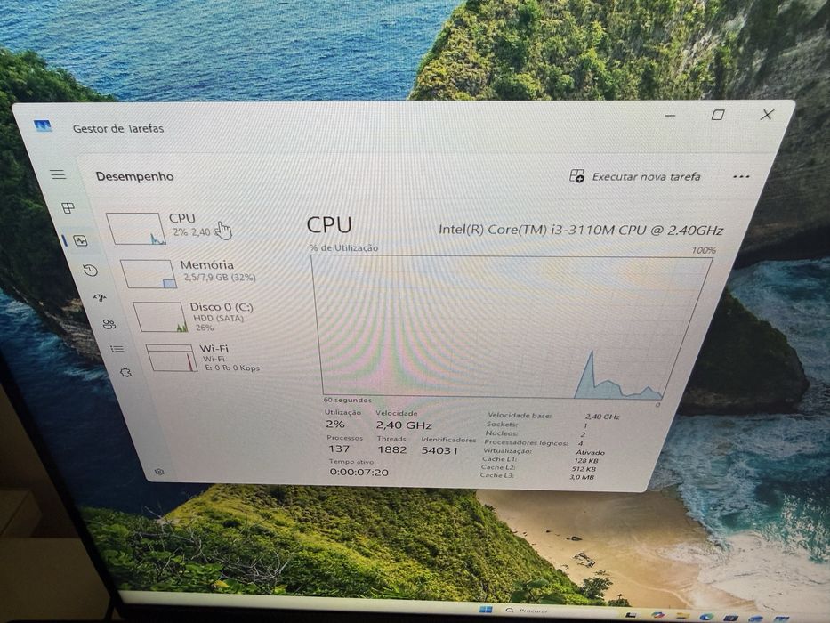 Computador Asus VivoPc VC60 i3 8GB Ram