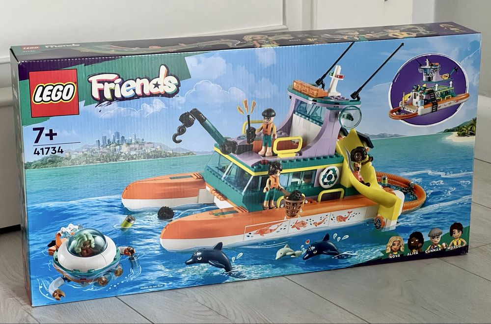 LEGO® Friends Łódź ratunkowa na morzu 41734