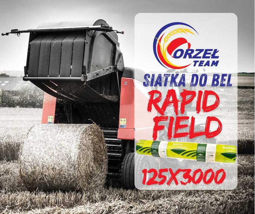 Siatka prasy, bel, balotów, słomy 125x3000 RAPID