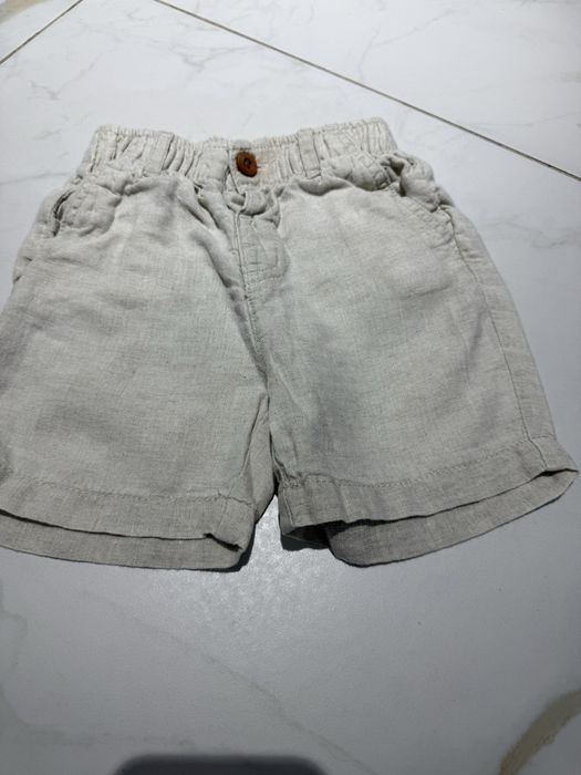 Дитячі шорти Зара, лляні дитячі шорти Zara