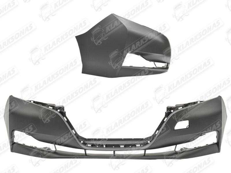 Бампер передній NISSAN LEAF, 10.2017 -
620225SH0A 620225SH3A