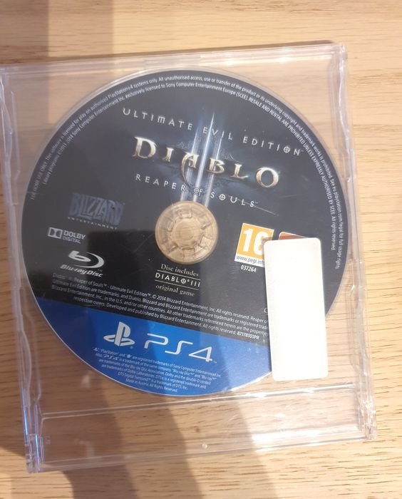 Diablo 3 Reaper of Souls Ultimate Evil Edition ps4