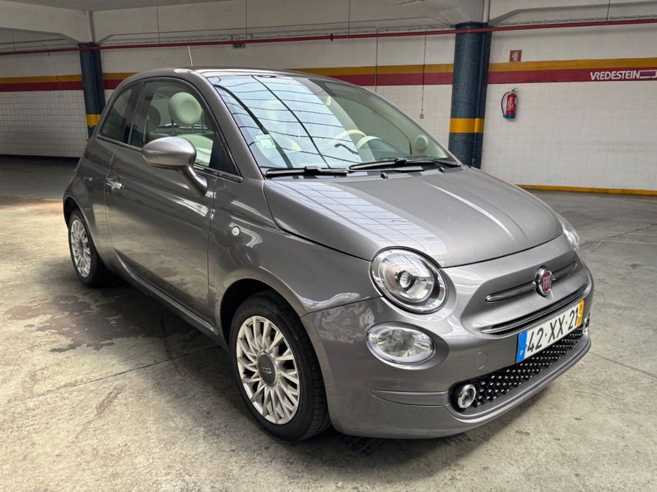 Fiat 500 1.2 Lounge (Julho 2019) – 55 900 km – Nacional