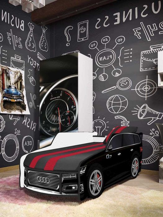 Ліжко машина, дитяче ліжко, кровать машина, дитяче ліжечко