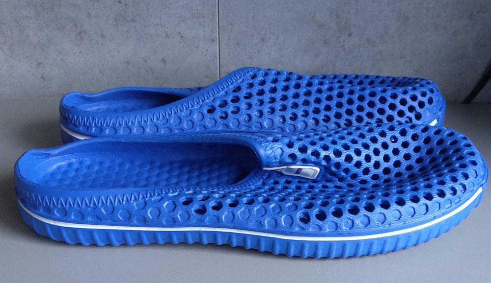Saguaro Klapki damskie męskie letnie Aero r. 44 niebieskie