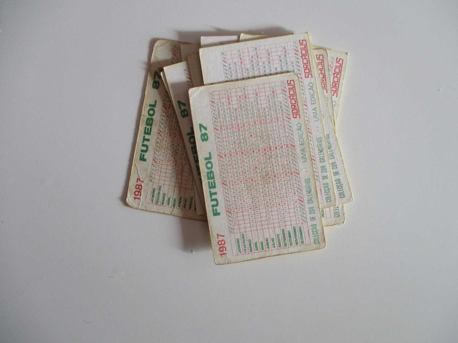 Varzim, equipa completa de calendários Sorcácius 87