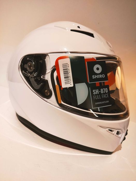 Capacete integral Shiro SH-870 mota scooter novo