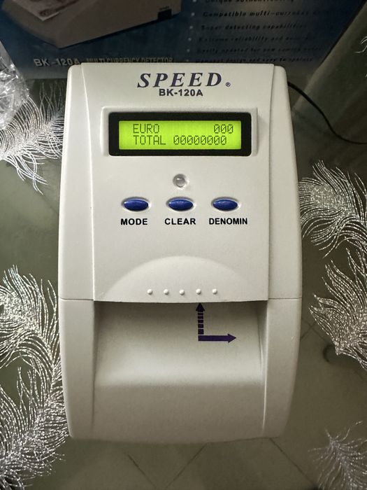 Винтажний детектор валют Speed BК-120 А
