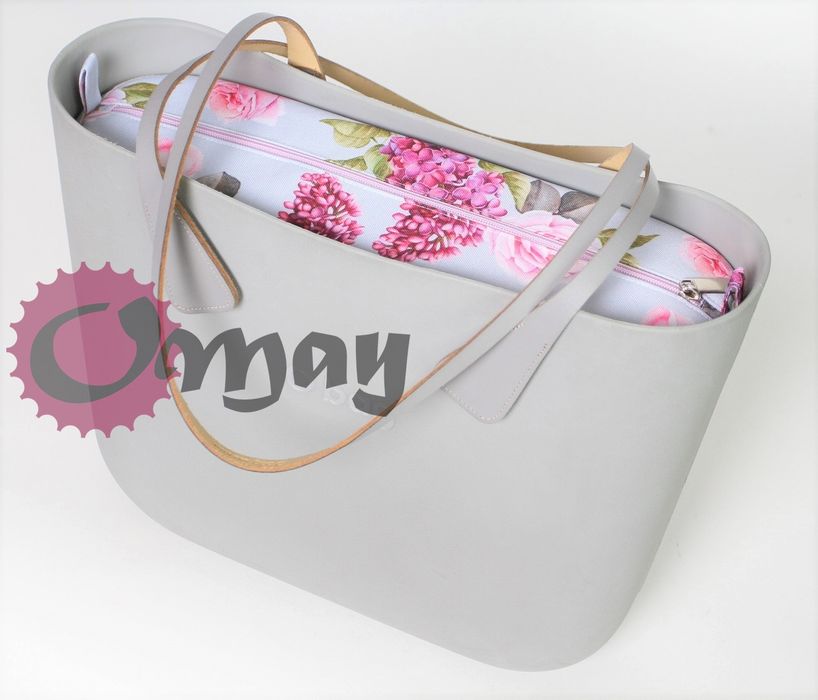 organizer do OBAG STANDARD kwiaty bzy róże orchidea 2 kieszenie OMAY
