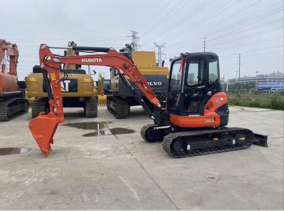 mini giratoria kubota u 55 chinesa
