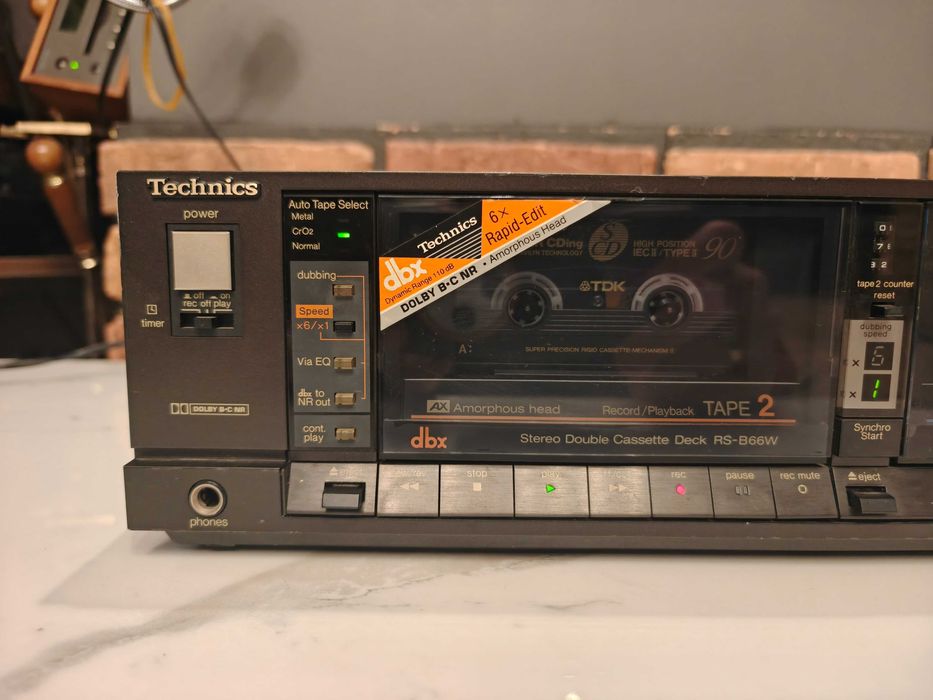 technics rs b66w - Sprzęt audio w dobrej cenie