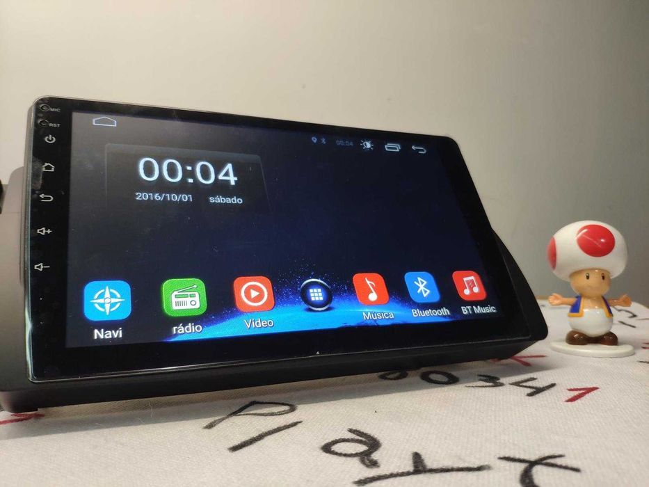 Rádio para BMW E46 Android - WiFi GPS canbus - Novo e com Garantia