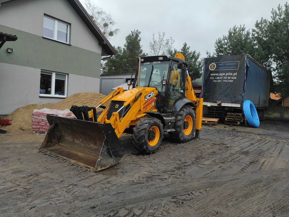 Usługi minikoparka i koparko-ładowarka,roboty ziemne, wykopy