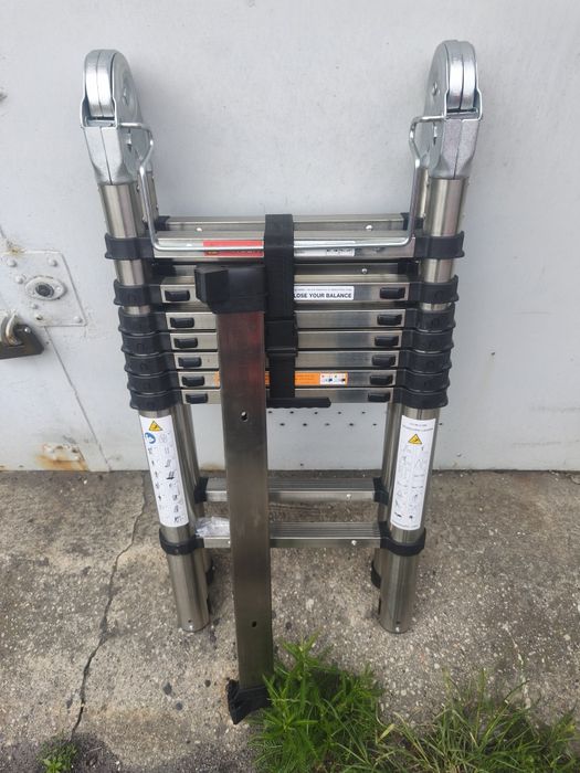 Drabina metalowa rozsuwana i 3w 1 rozsuwana z 1m do 5m