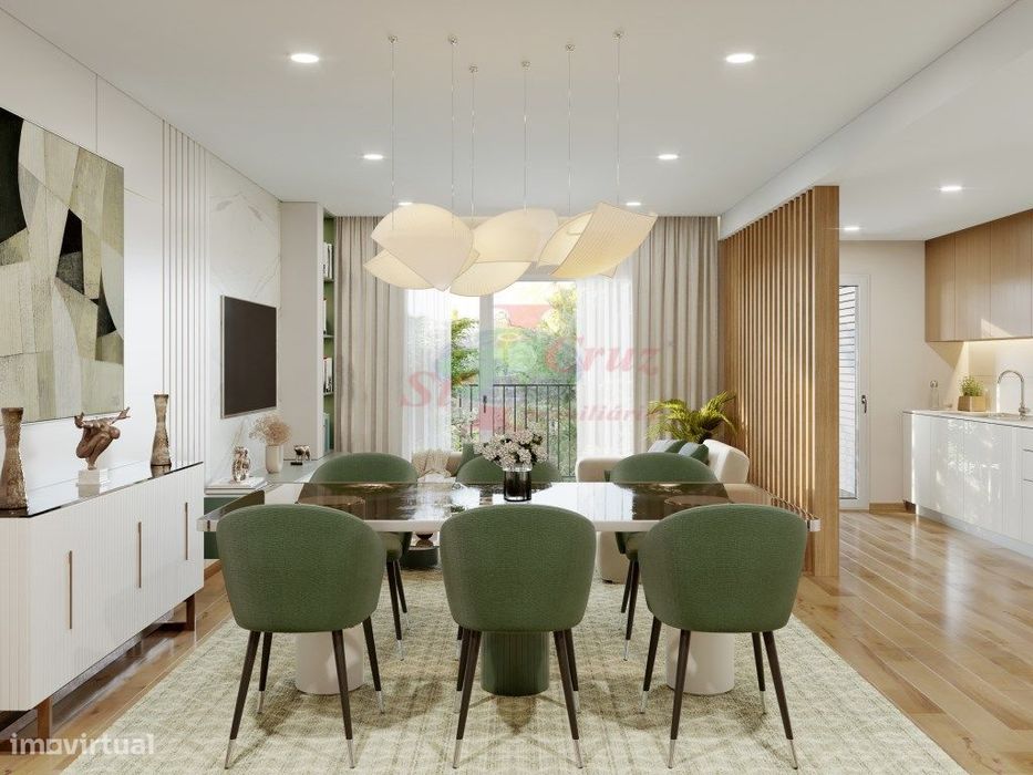 Apartamento T3 com sotão - Modernos em Construção
