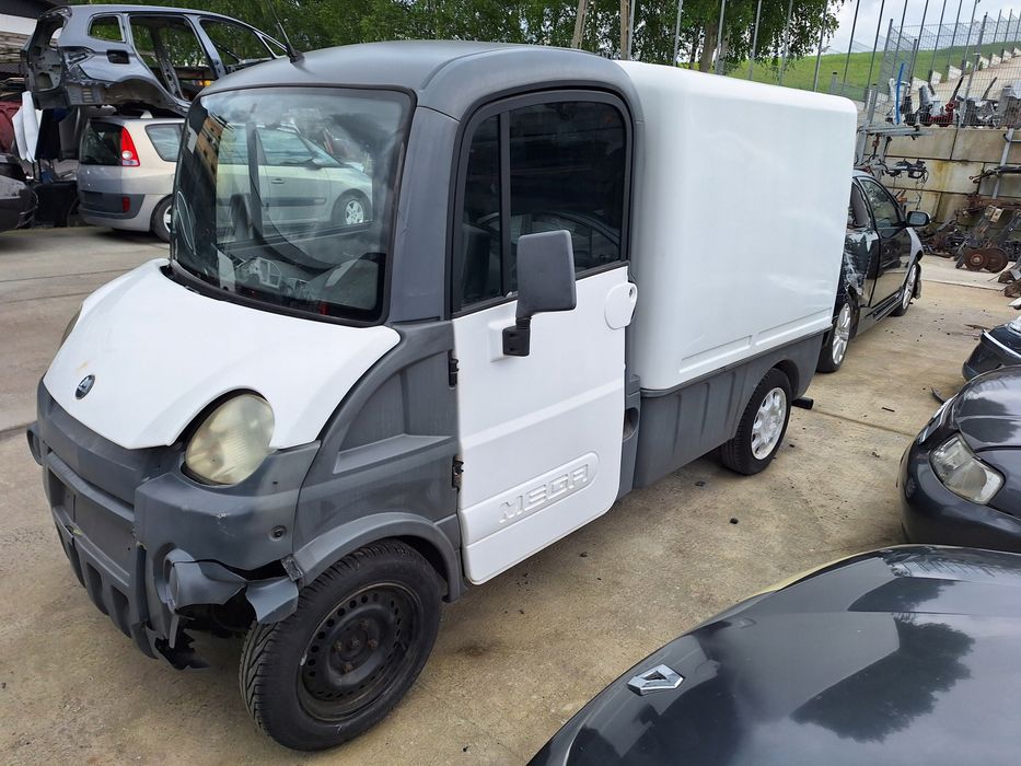 aixam mega mtruck 400 mutlitruck microcar lustrko szyba drzwi przód lewe