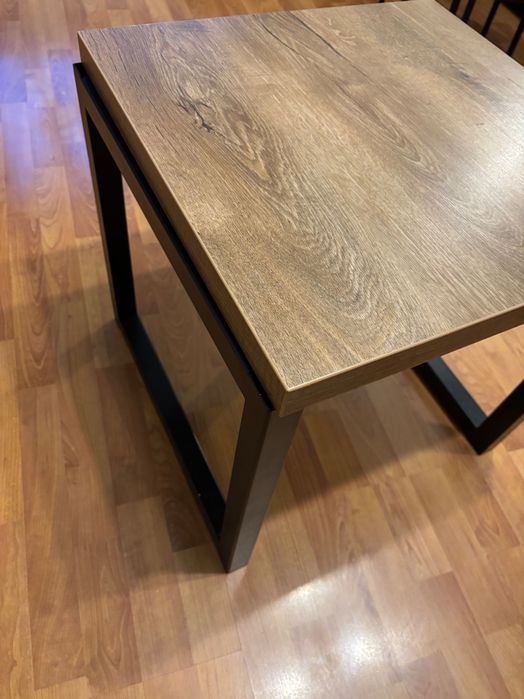 Stolik kawowy loft styl 50x50 polecam