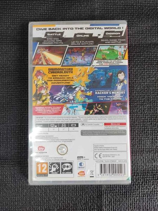Digimon Story Cyber Sleuth Complete Edition Nintendo Switch - RARE SEALED