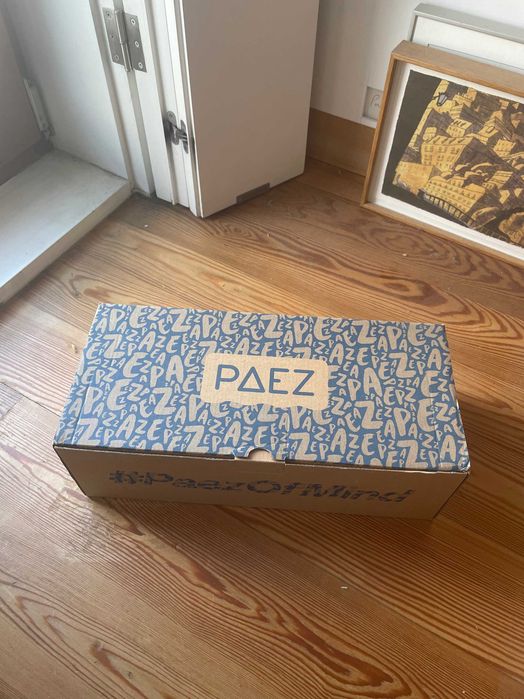 PAEZ / Alpercatas Novas azuis com padrão de âncoras EUR 42
