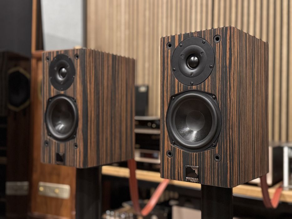 Kolumny podstawkowe DIY robione na Phonar Monitor vifa