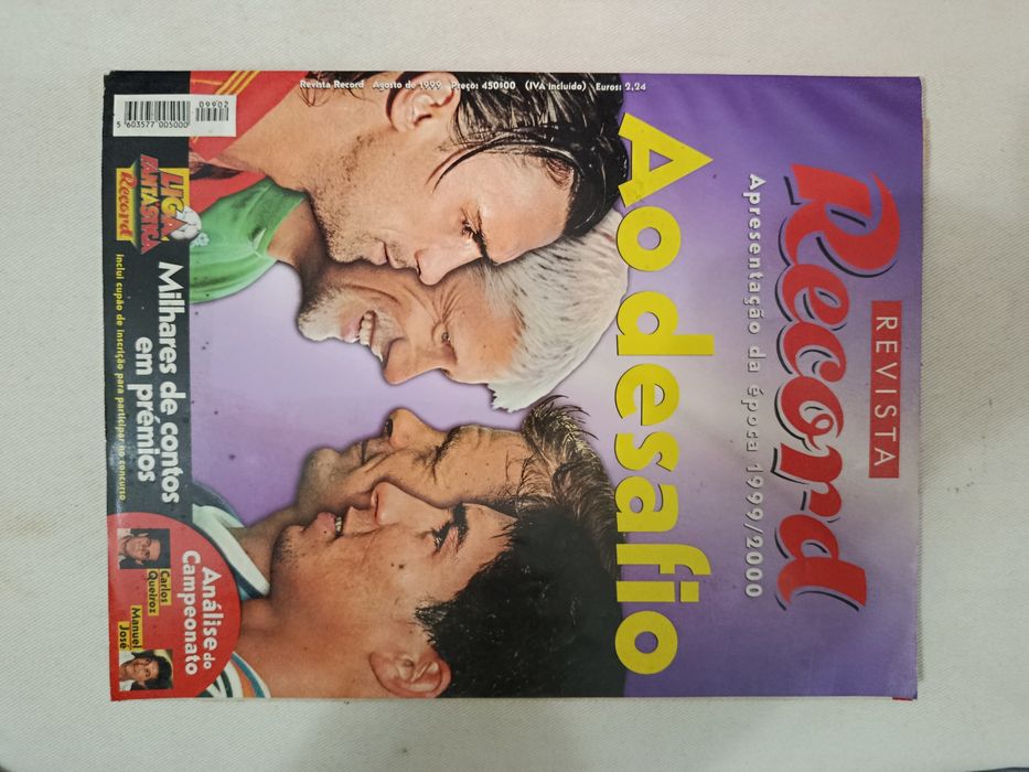7  Revistas  RECORD (Diversas épocas futebol)