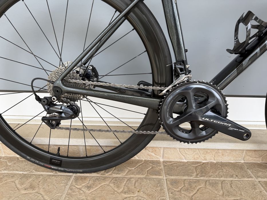 Bicicleta de estrada Giant TCR - Bem equipada