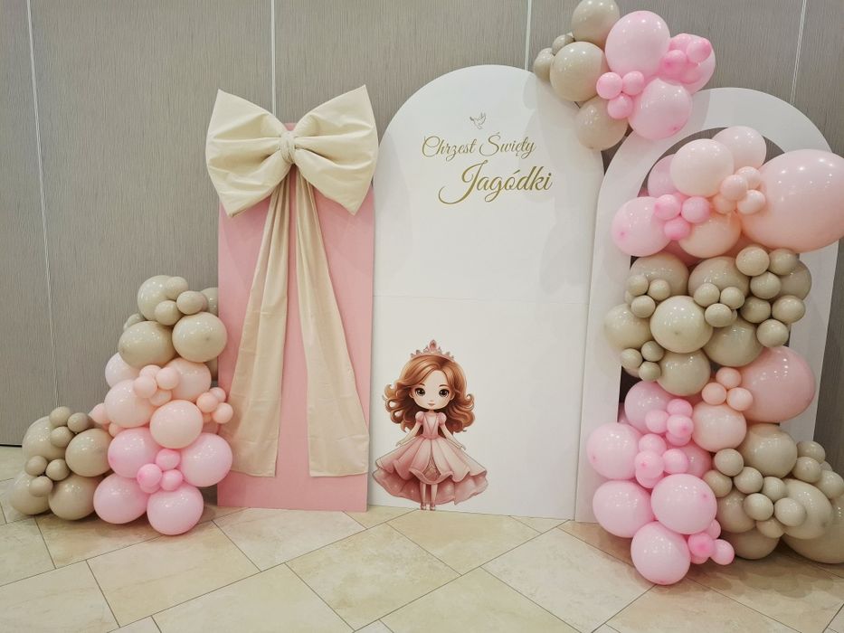 Ścianki balonowe, dekoracje okolicznościowe