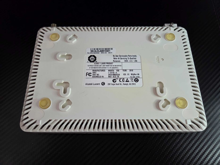 Alcatel-Lucent I-011G-A GPON ONT Gigabit Fibra Óptica – Excelente Estado