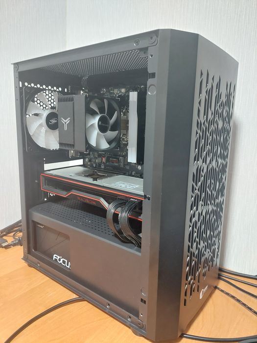 Ігровий комп'ютер Ryzen 5 8400F/RX 6800 16Gb/32Gb DDR5/512Gb m2/650w g