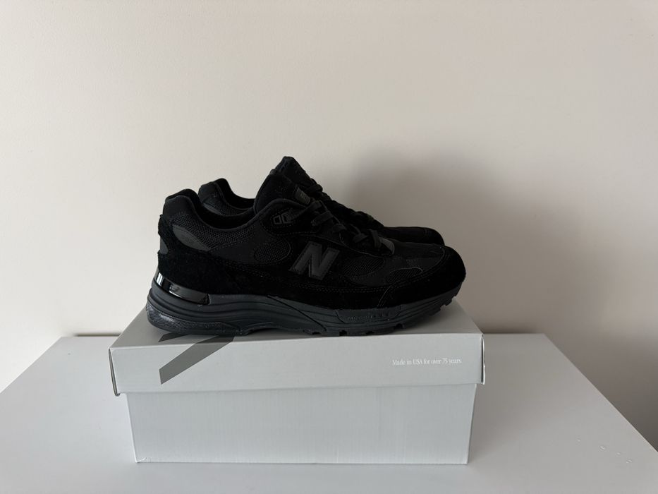 Кросівки New Balance 992 black. Розмір 45/US11/UK10.5/29см