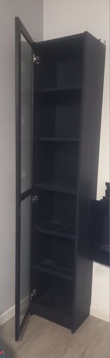 Billy preto castanho ikea