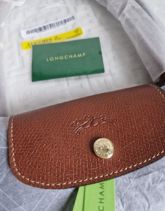 BRĄZOWA torebka LONGCHAMP roz M Nowa