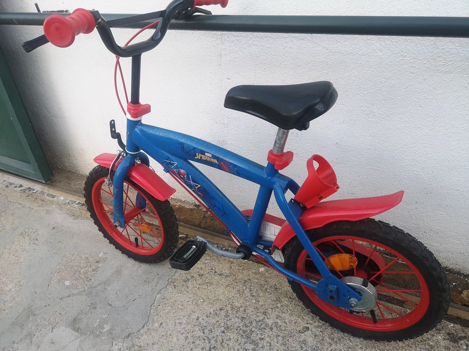 Bicicleta homem aranha roda 16