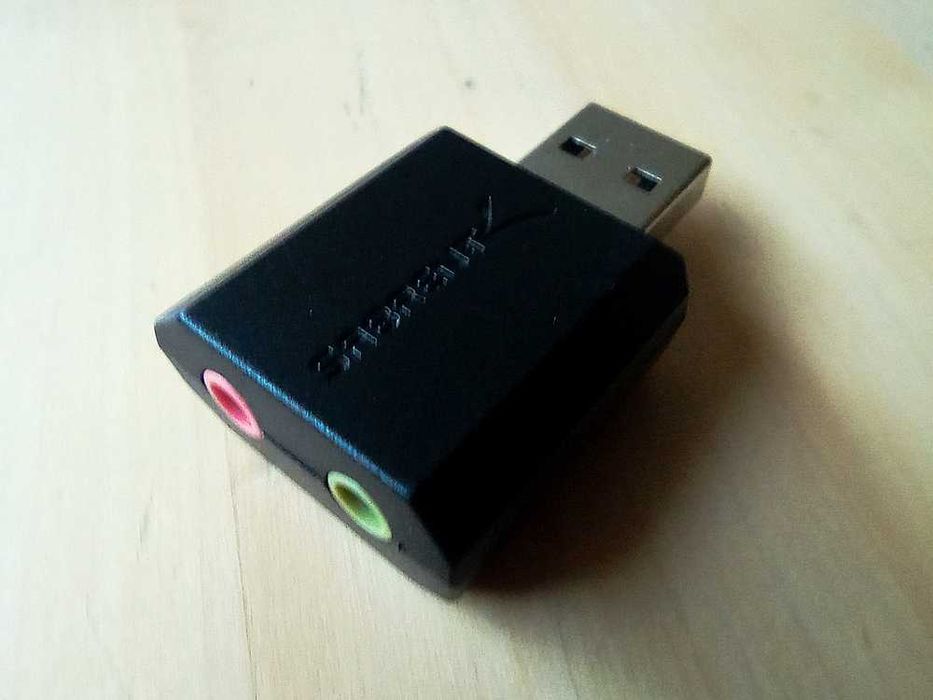 Placa De Som Externa USB - Sabrent64586136401922122