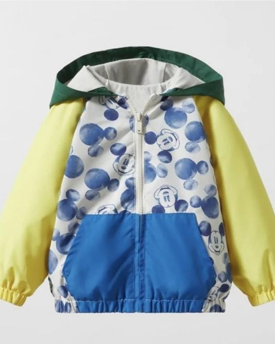 Ветровка Zara Disney mickey maus 2-3