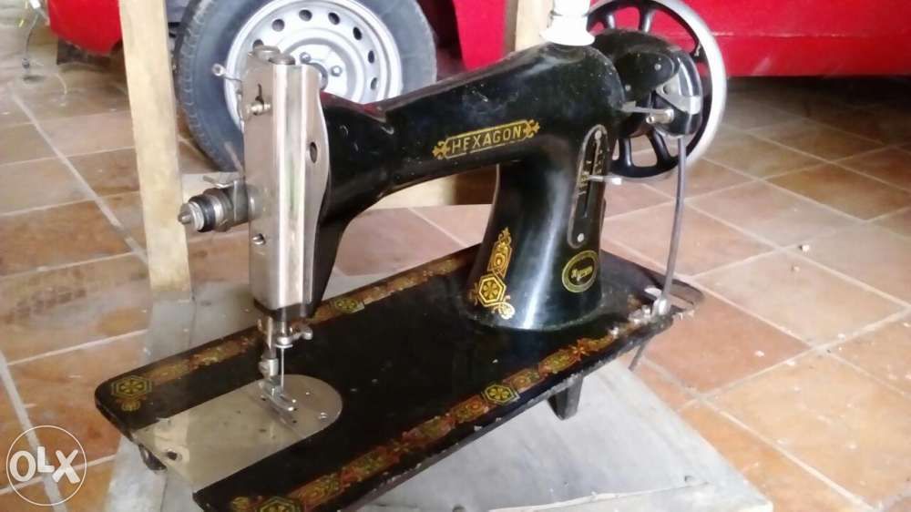 Cabeça de maquina antiga (hexagon) modelo raro