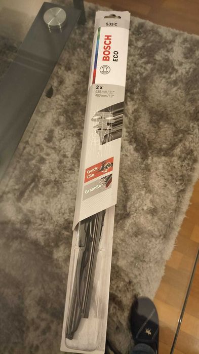 Par Escovas Limpa Pára-Brisas Bosch ECO