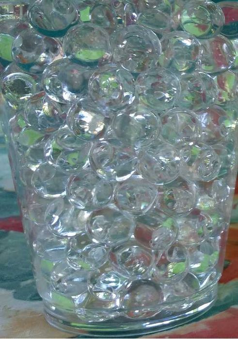 Kulki żelowe bezbarwne Hydrożel maxi pojemnik