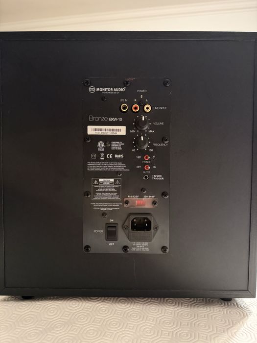 Subwoofer Monitor Audio BRONZE - PEÇAS