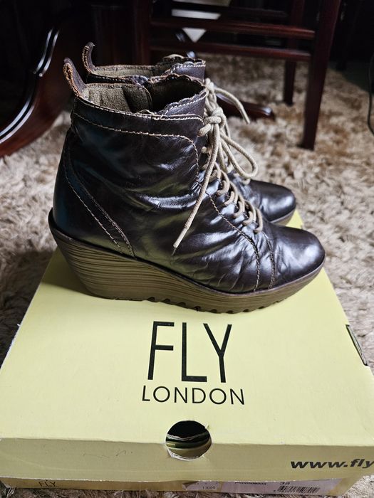 Botas Fly, T:38, como novas