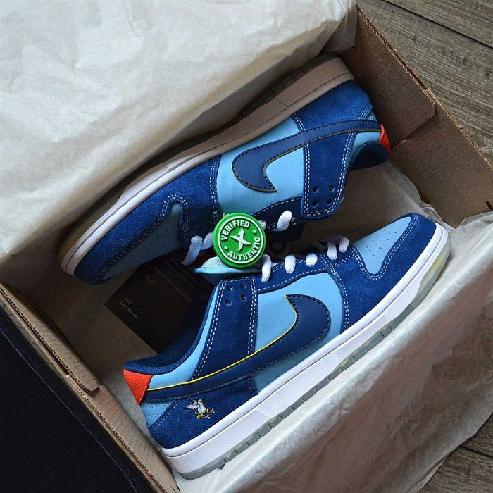 !SALE! Nike SB Dunk Pro x Why So Sad? Blue/White 40 41 42 43 44 45