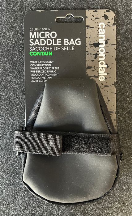 Torba pod siodełko Cannondale micro 0.3l . Wodoodporna . Nowa