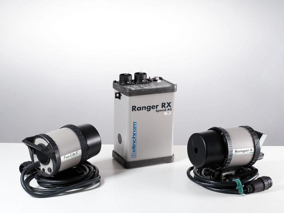 Generator lamp błyskowych  + 2 głowice Elinchrom Ranger RX 1100 Speed AS