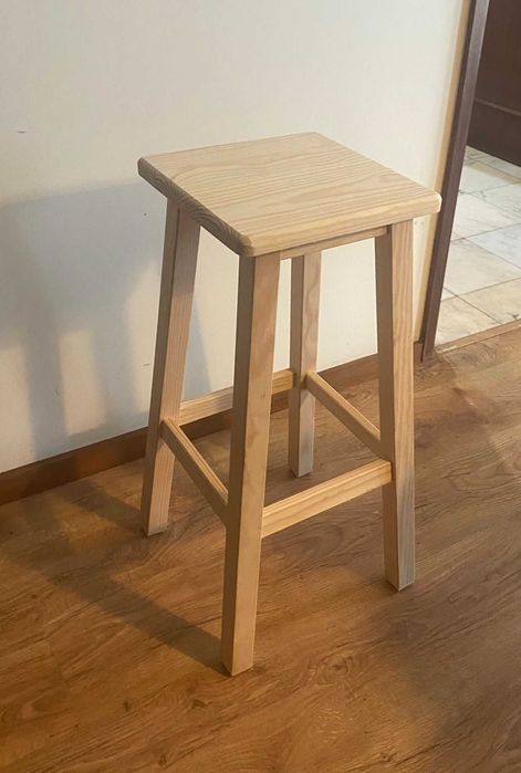 Square Stool, 80 cm in Height, with a 29 x 29 cm Top64751400715394120