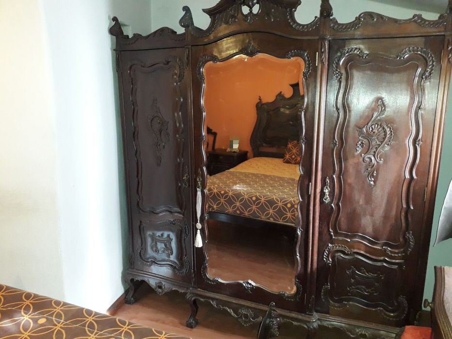 Mobília quarto casal completa estilo D. João V