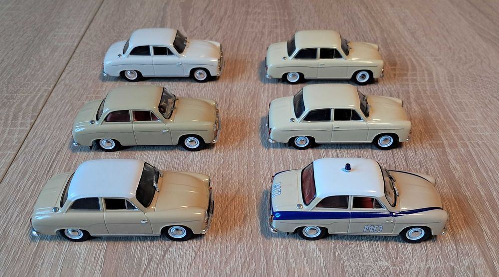 Legendy FSO Syrena 104 - nowy, gazetka 1:43