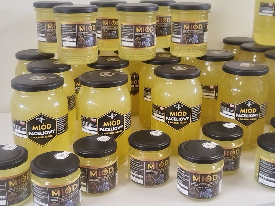 Miód Faceliowy 650g z Własnej pasieki