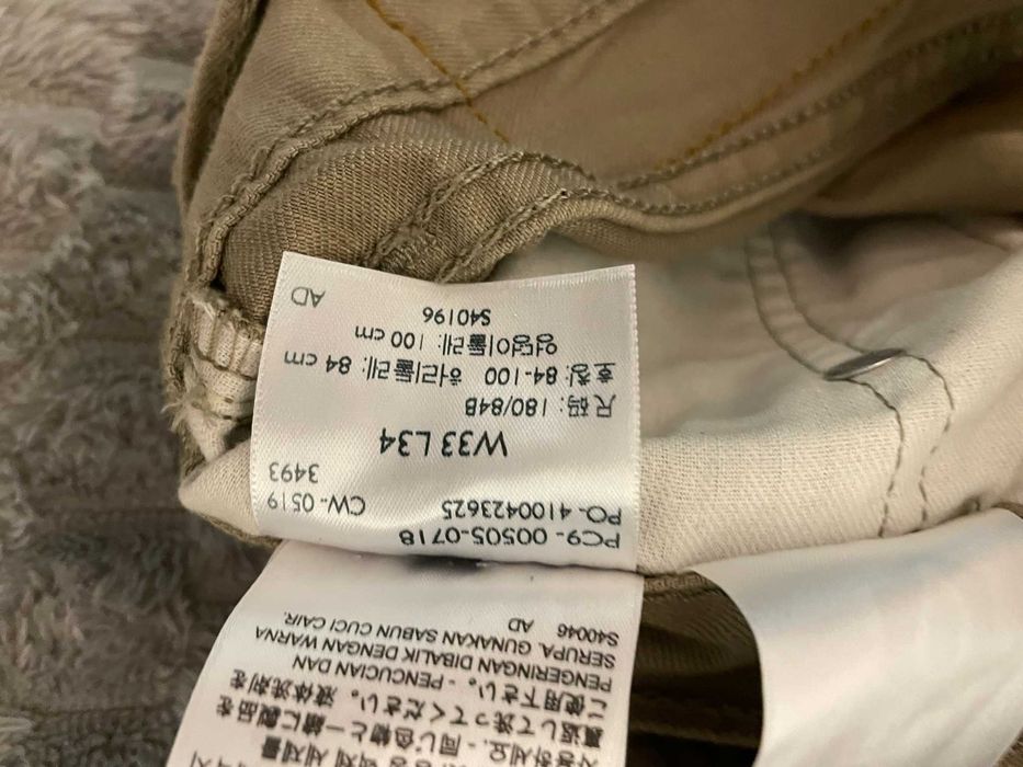 Spodnie Levis 505 33W 34L
