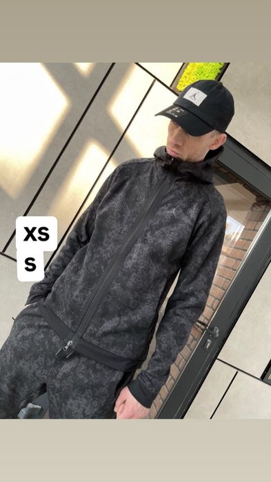 Чоловіча Толстовка Jordan m j df sprt aop air fz (FN5846-010)