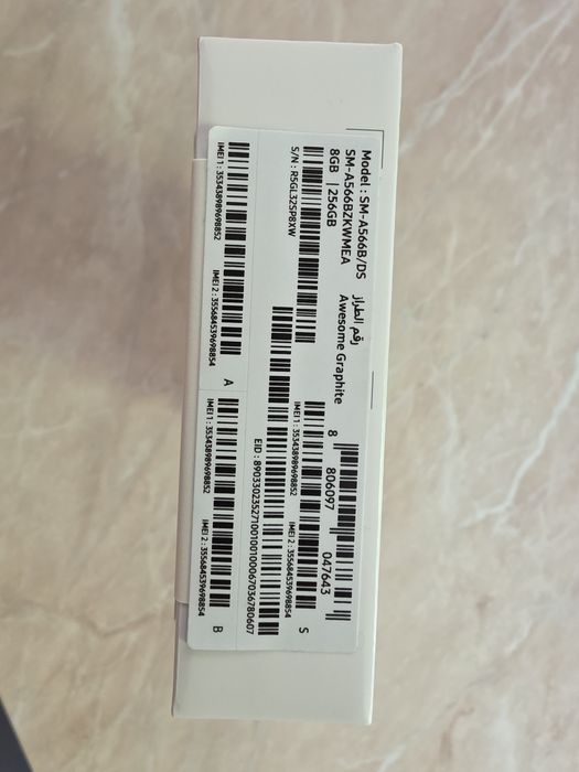 Samsung a56 5G 8/256 Graphite(SM-A566BZKC)